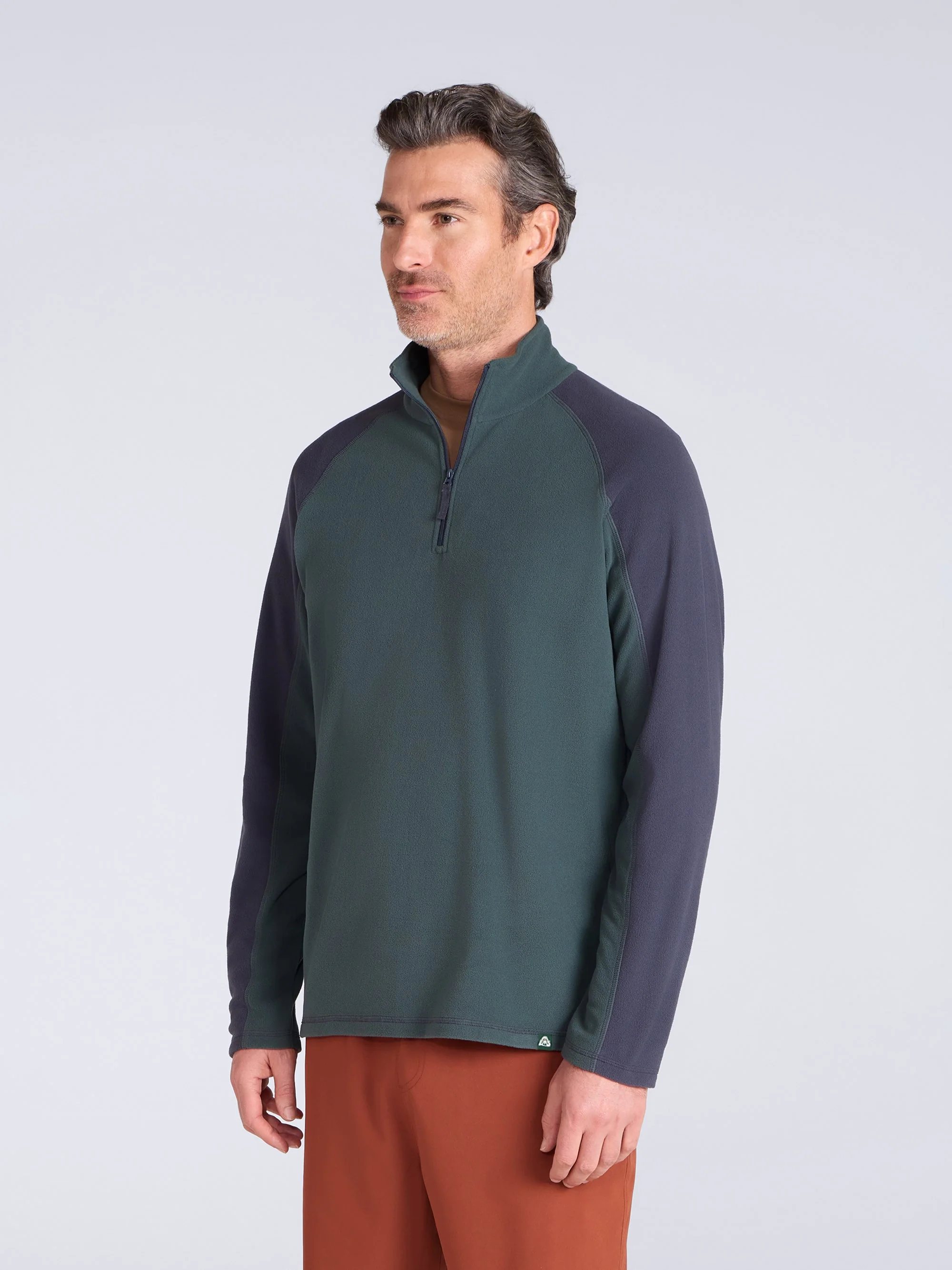 EMS Ashbourne Mens Half-Zip Fleece II - Image 2