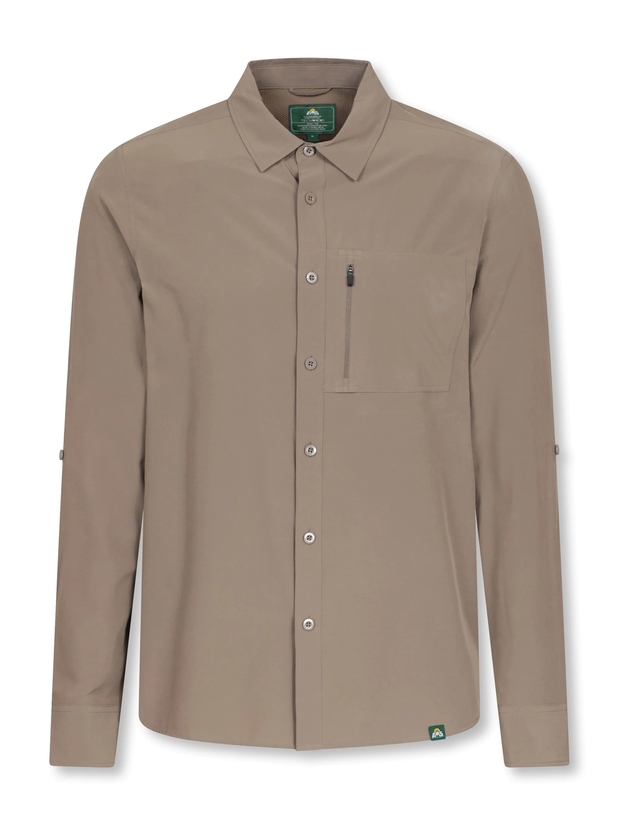 EMS Miles Mens Stretch Woven Long Sleeve Shirt