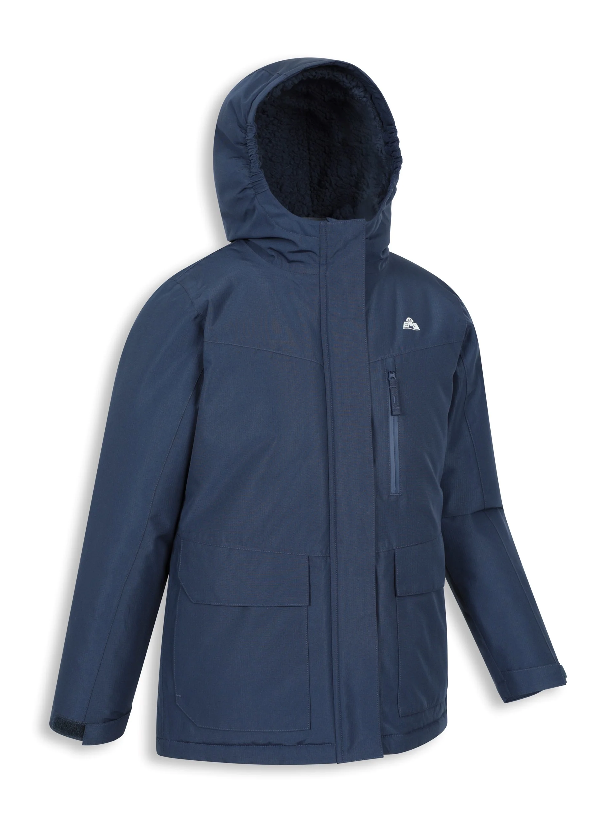 EMS Noah Sherpa Lined Kids Rain Jacket - Image 7