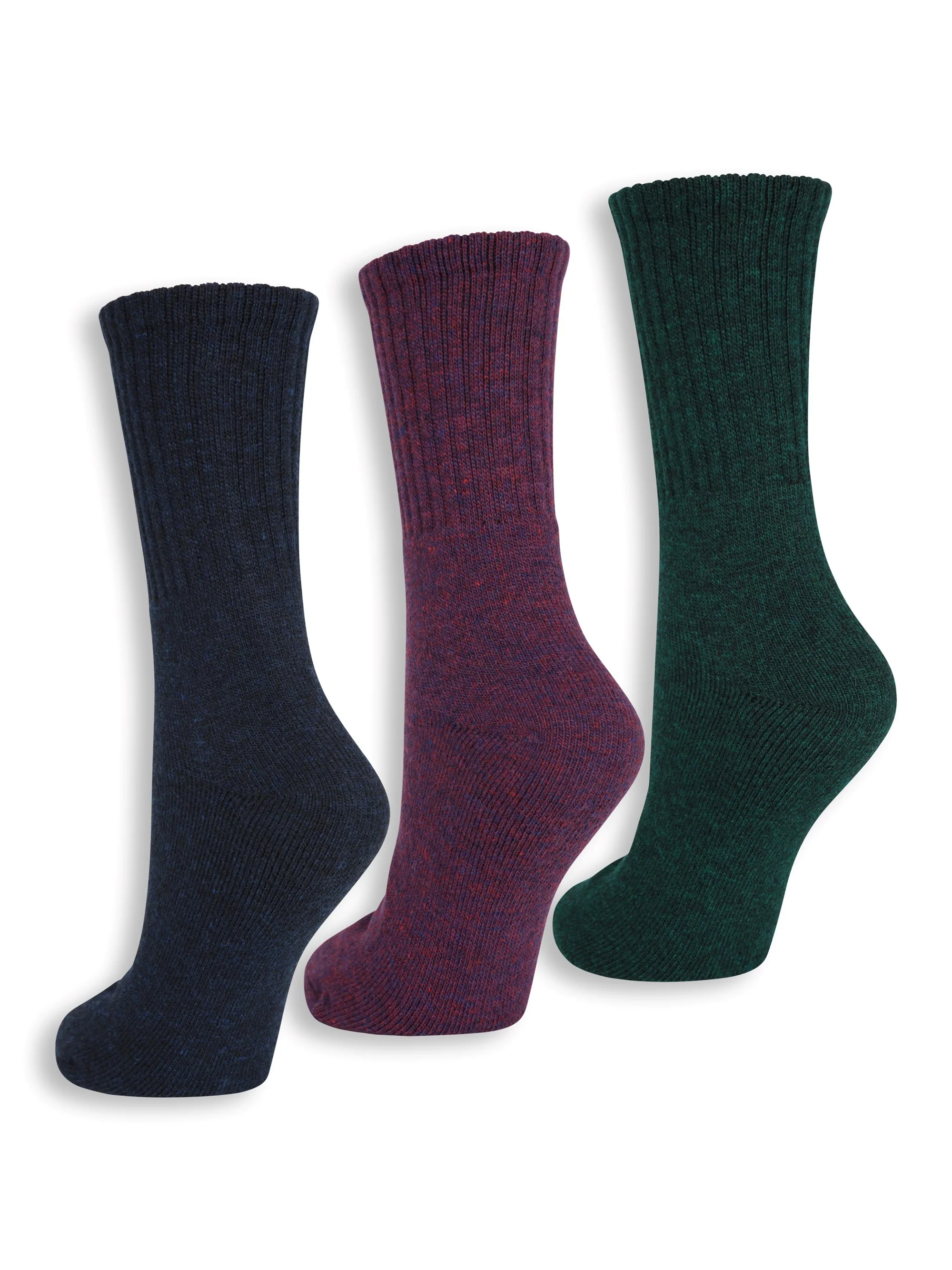 EMS Outdoor Merino Womens Mid-Calf Walking Socks- 3 Pack - Image 8