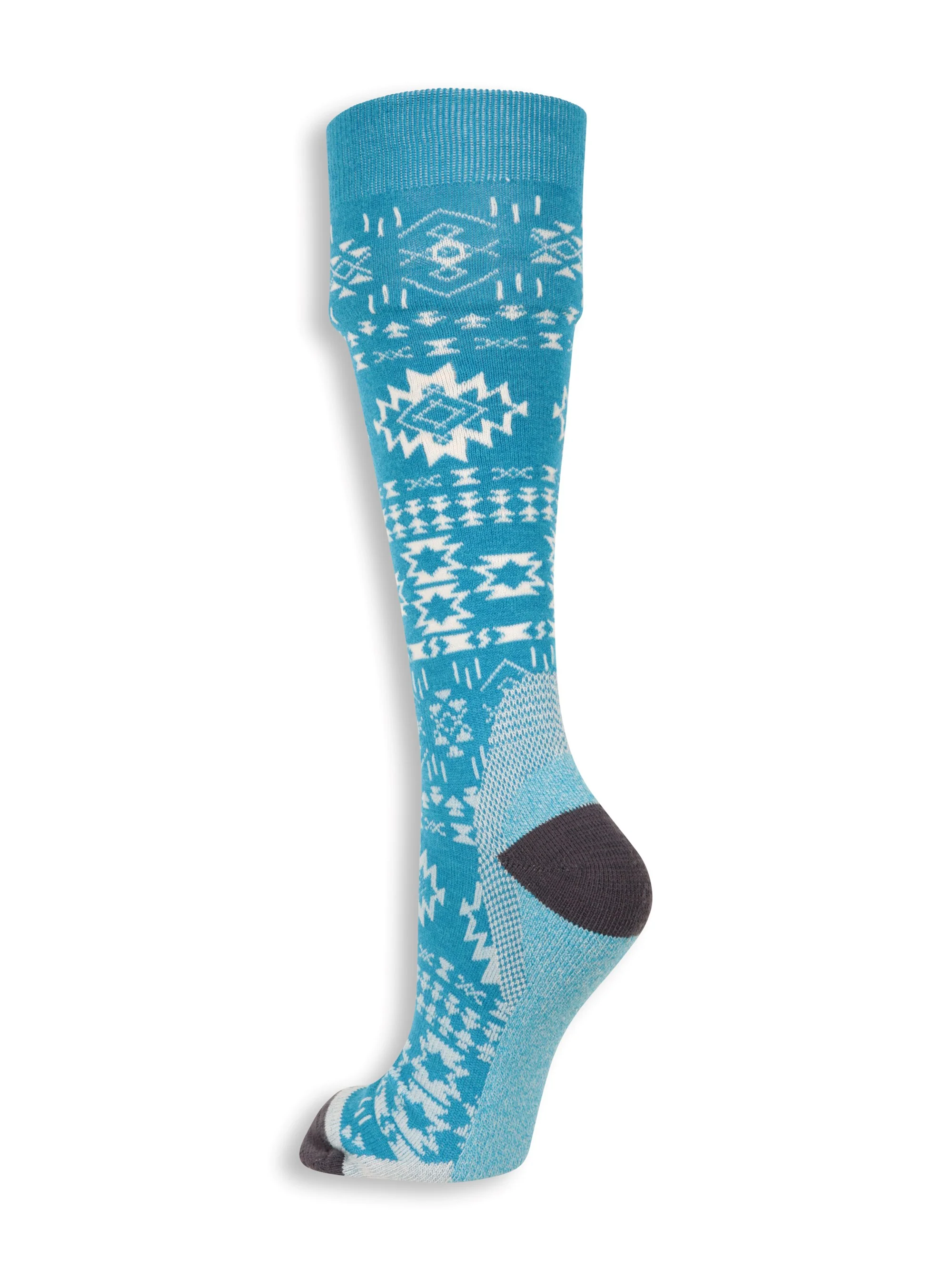 EMS Polar Patterned Merino Women's Knee Length Ski Socks - Image 13