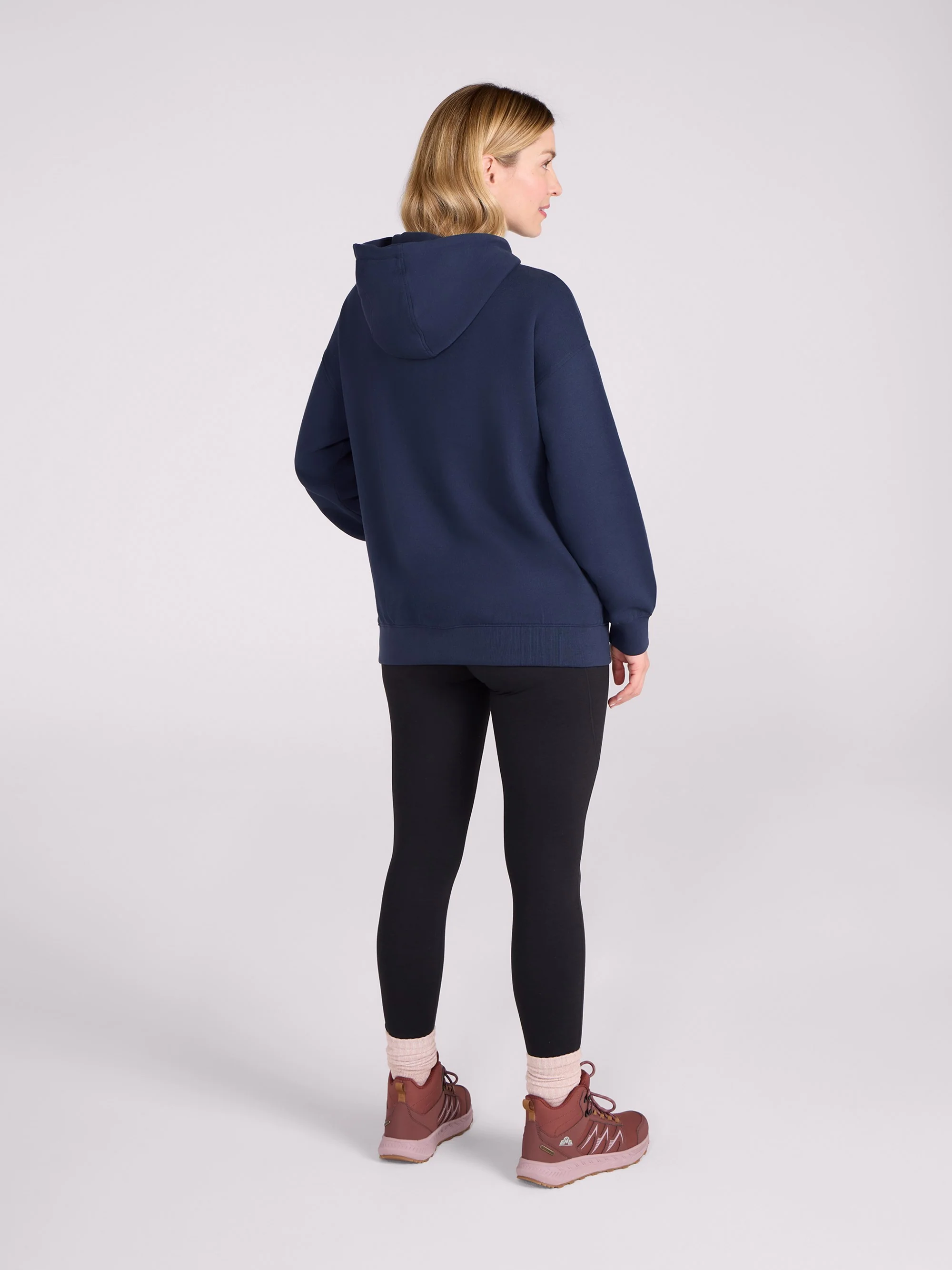 EMS Printed Womens Relaxed Fit Hoodie - Image 50