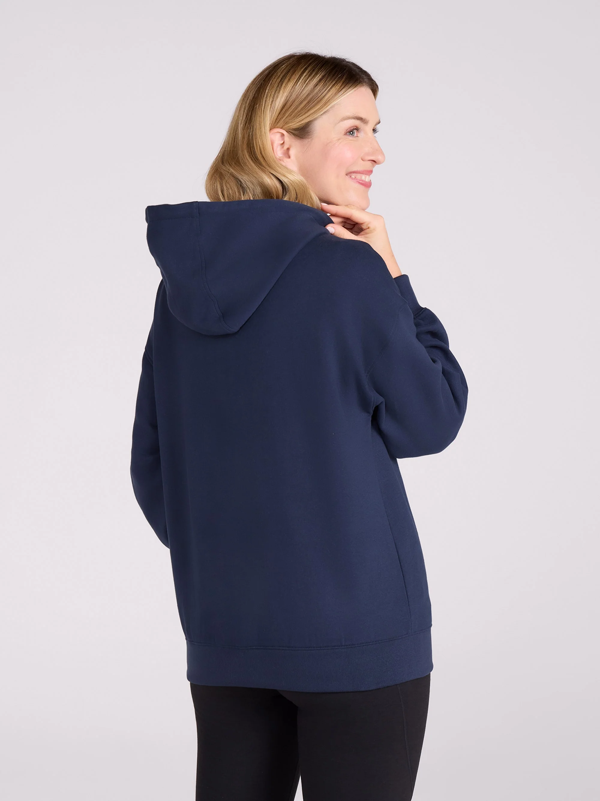 EMS Printed Womens Relaxed Fit Hoodie - Image 52