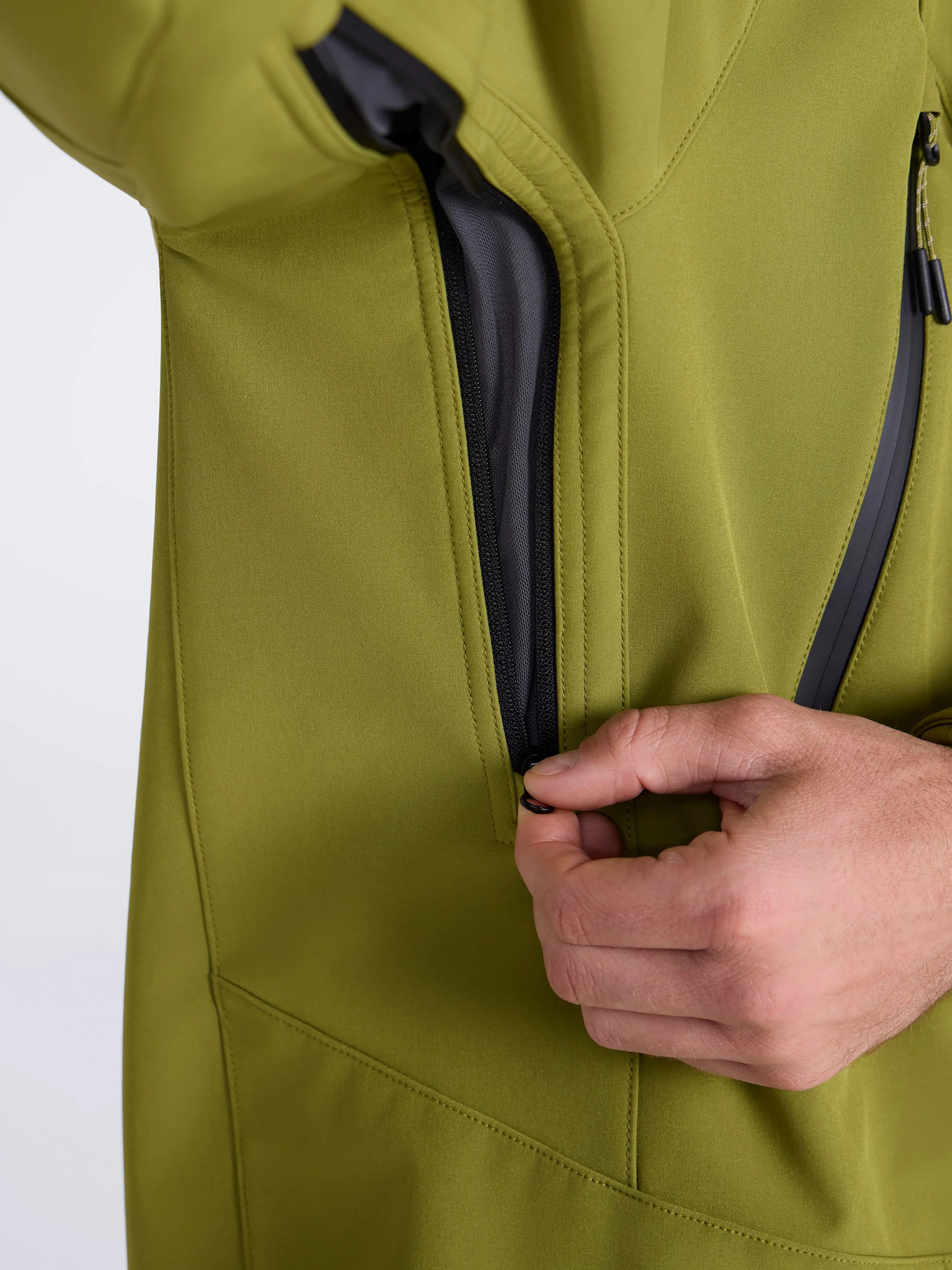 EMS Tallac Mens Water Resistant Softshell Jacket - Image 13