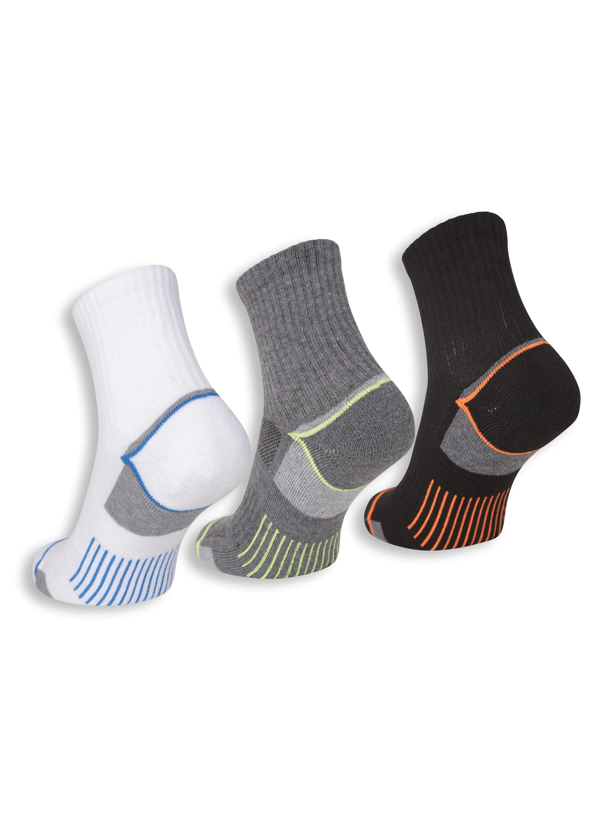 EMS Techwick Performance Mens Quarter Length Socks 3-Pack - Image 6