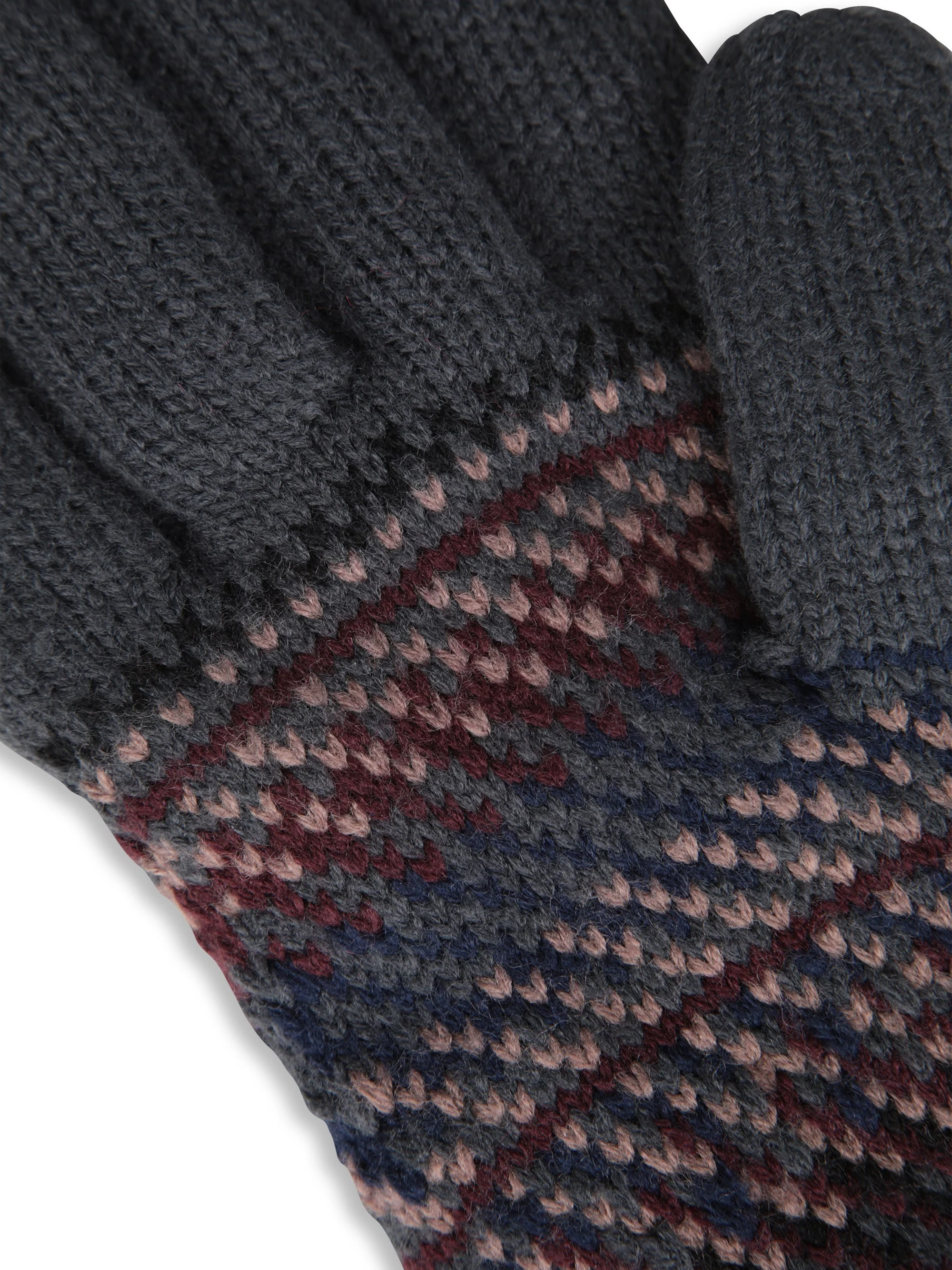 EMS Thinsulate Mens Fairisle Gloves - Image 5