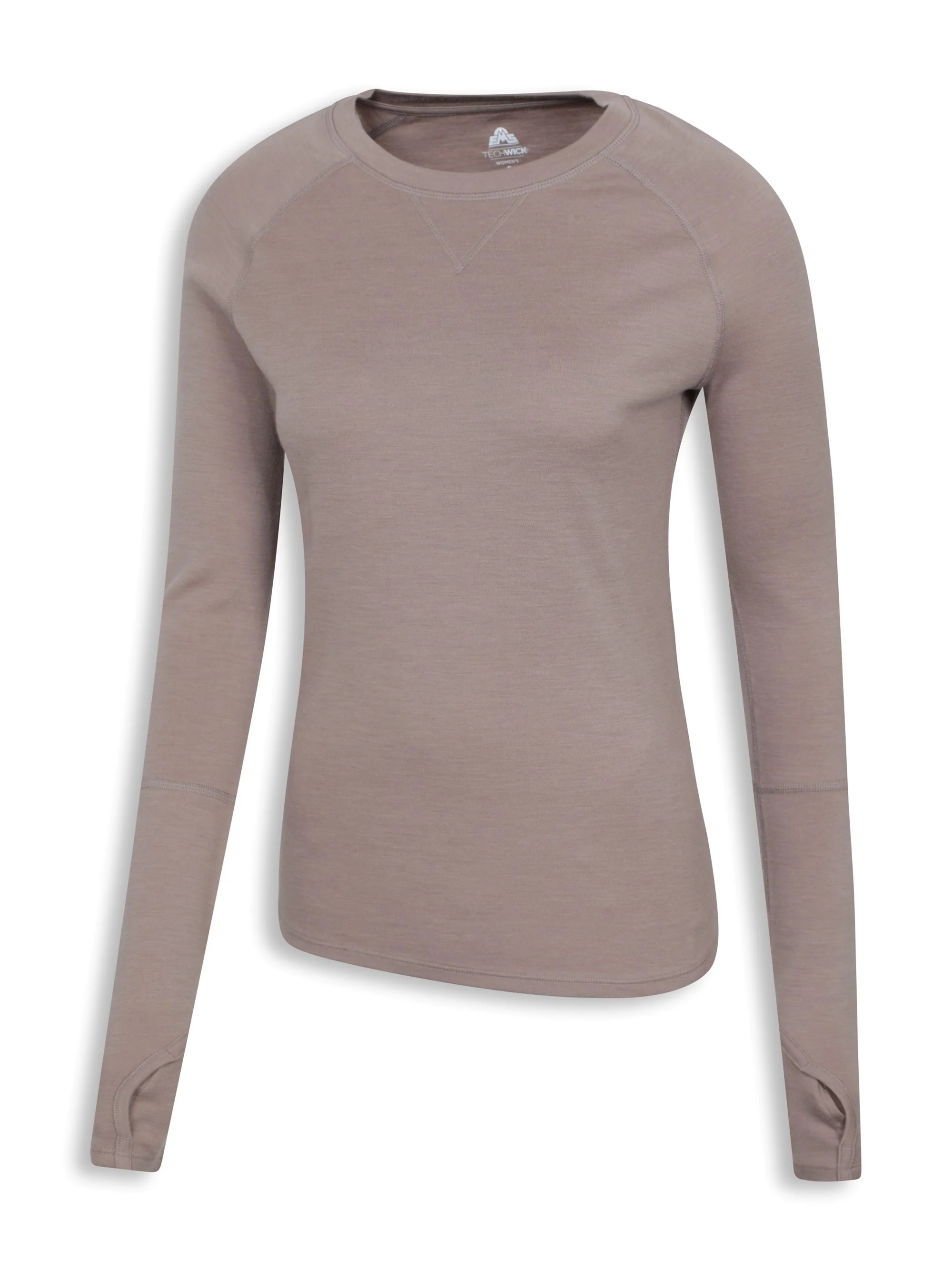 EMS Womens Merino Wool Crew Base Layer Top - Image 3