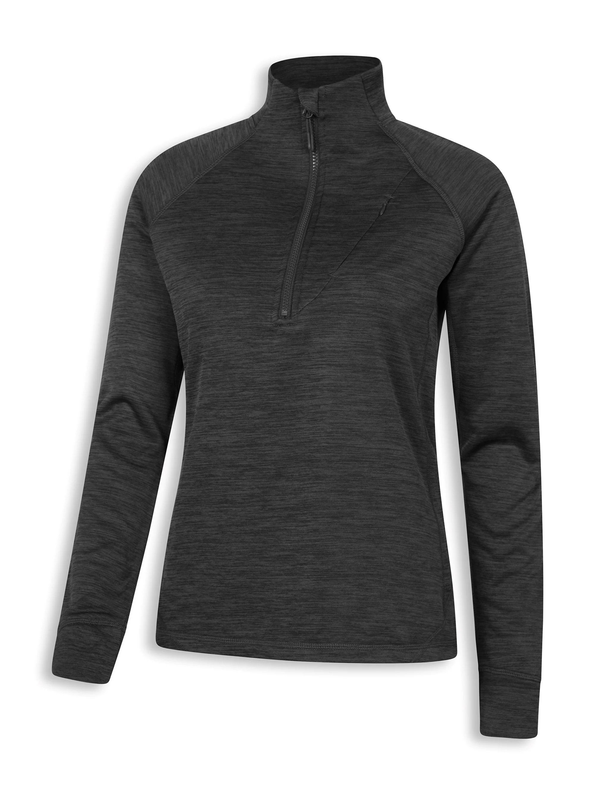 EMS Womens Quarter Zip Grid Midlayer - Image 2