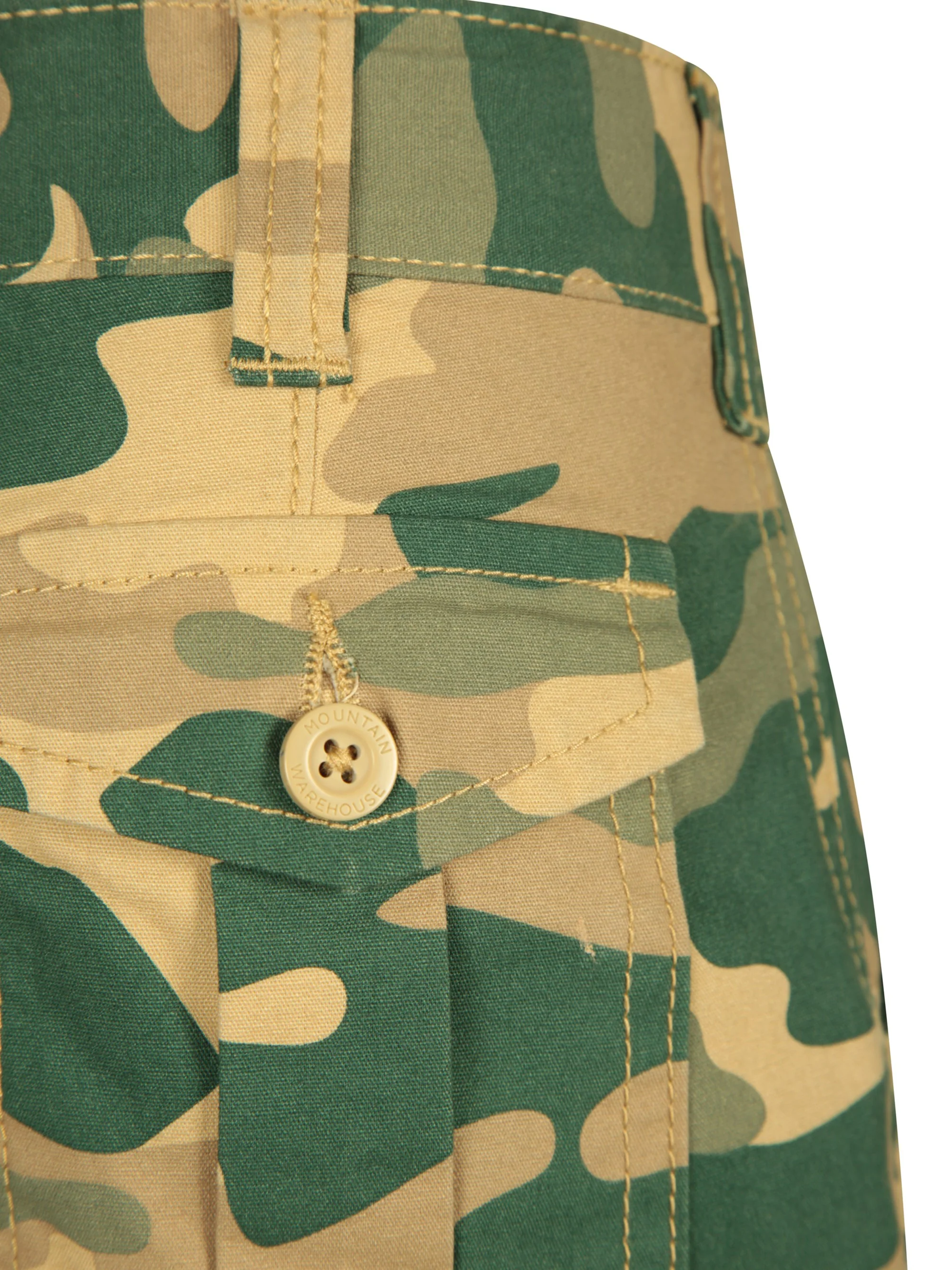 Mountain Warehouse Camo Cargo Kids Shorts - Image 11