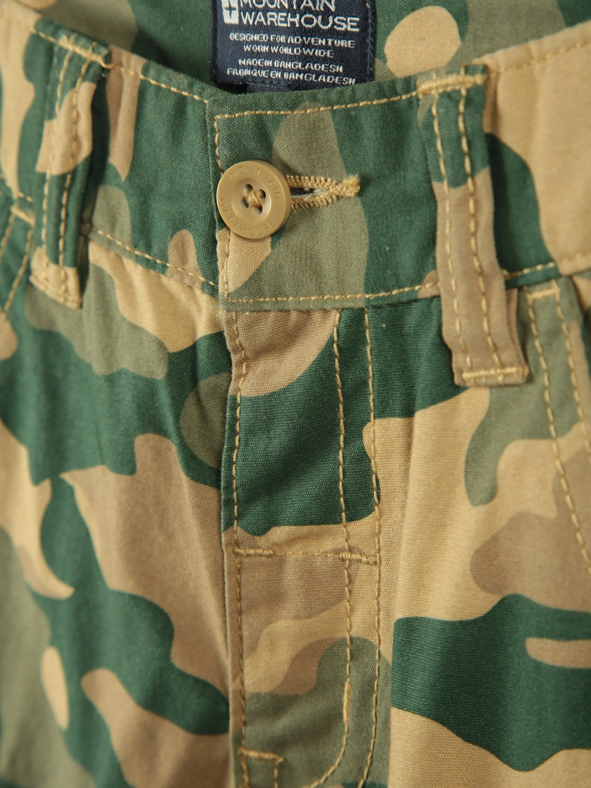 Mountain Warehouse Camo Cargo Kids Shorts - Image 12