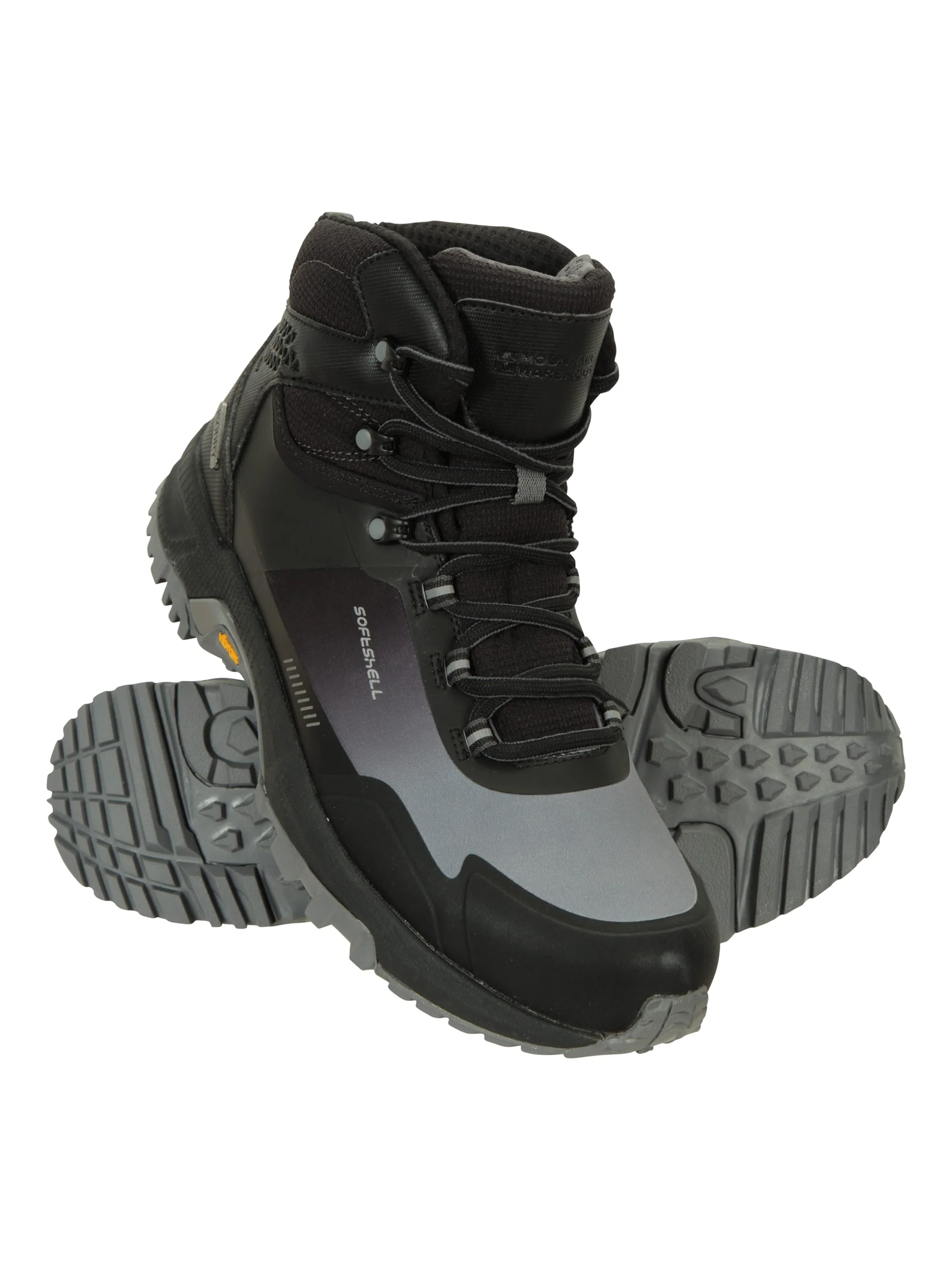 Mountain Warehouse Extreme Spectrum Mens Waterproof Softshell Vibram Hiking Boots - Image 11
