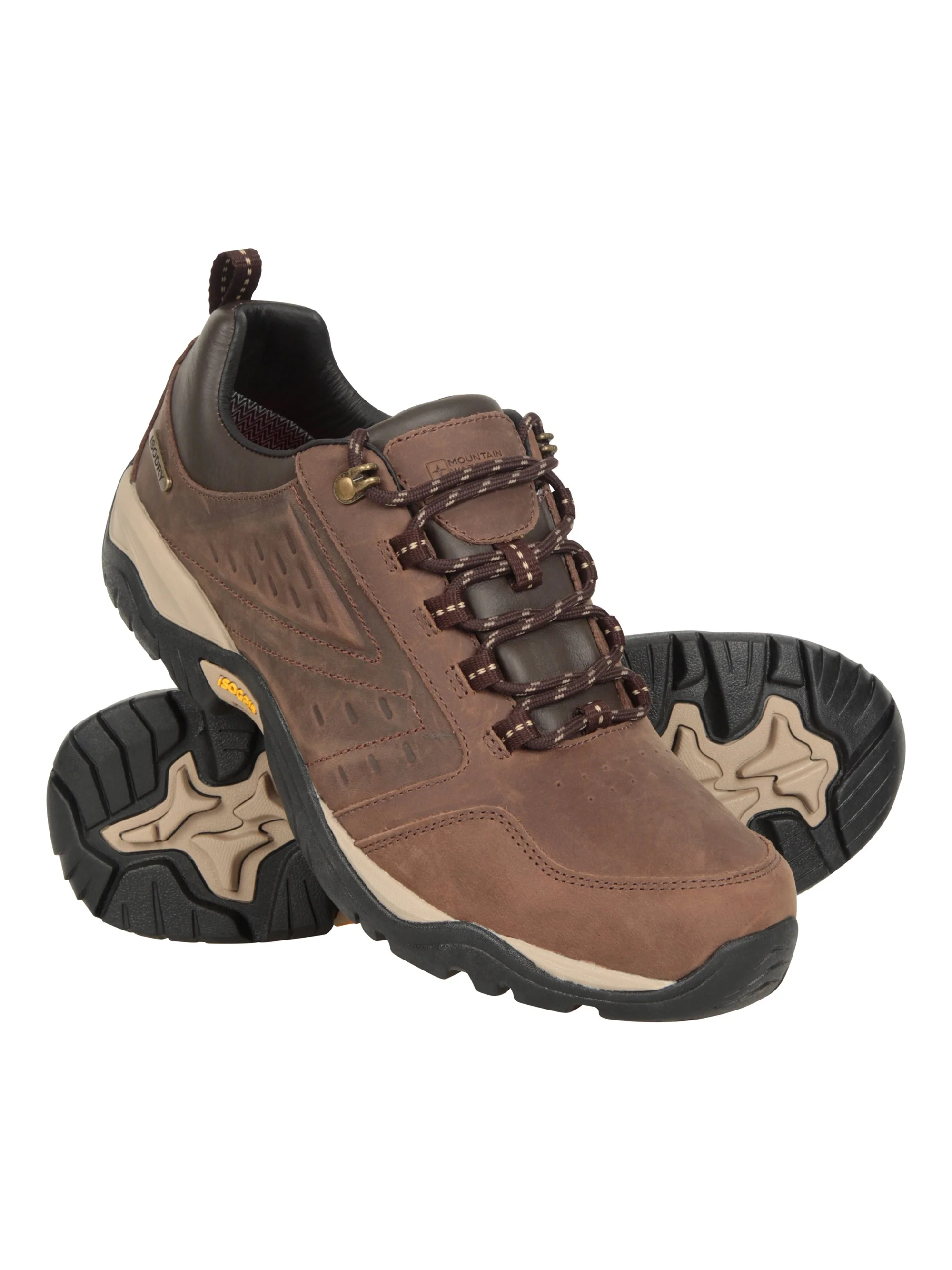 Mountain Warehouse Pioneer II Mens Waterproof Extreme Leather Hiking Shoes - Image 9