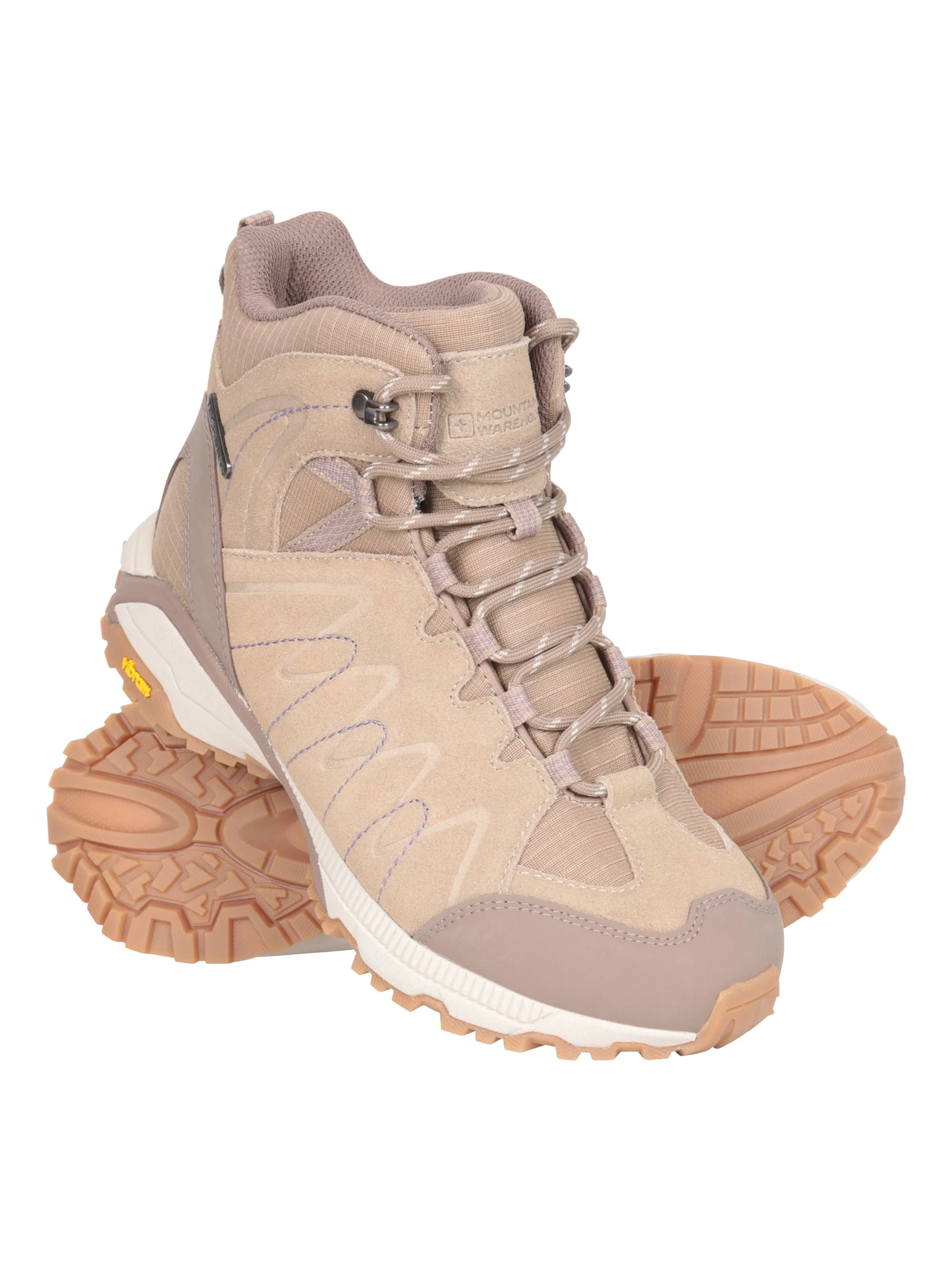 Mountain Warehouse Rockies Extreme Womens Waterproof Vibram Hiking Boots - Image 3