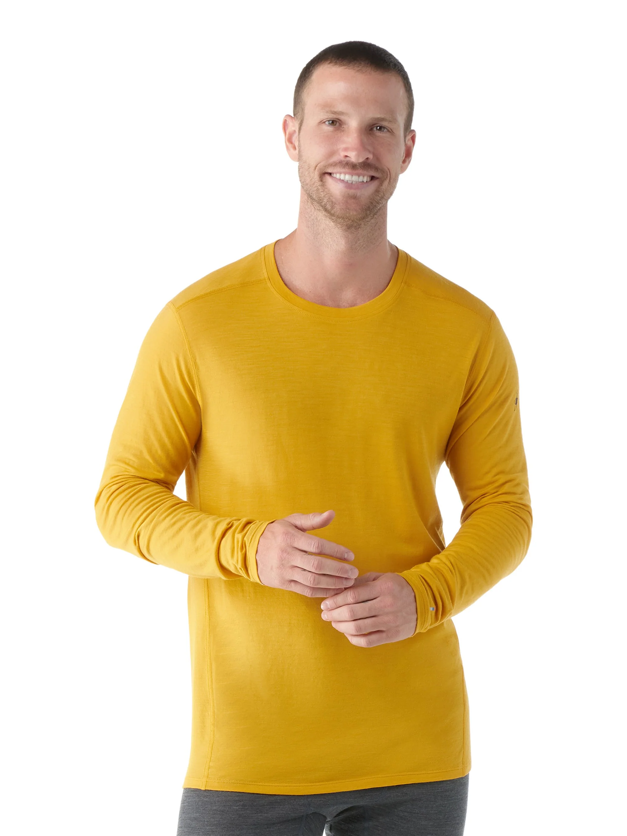 Smartwool Mens Classic All-Season Merino Base Layer Crew - Image 3