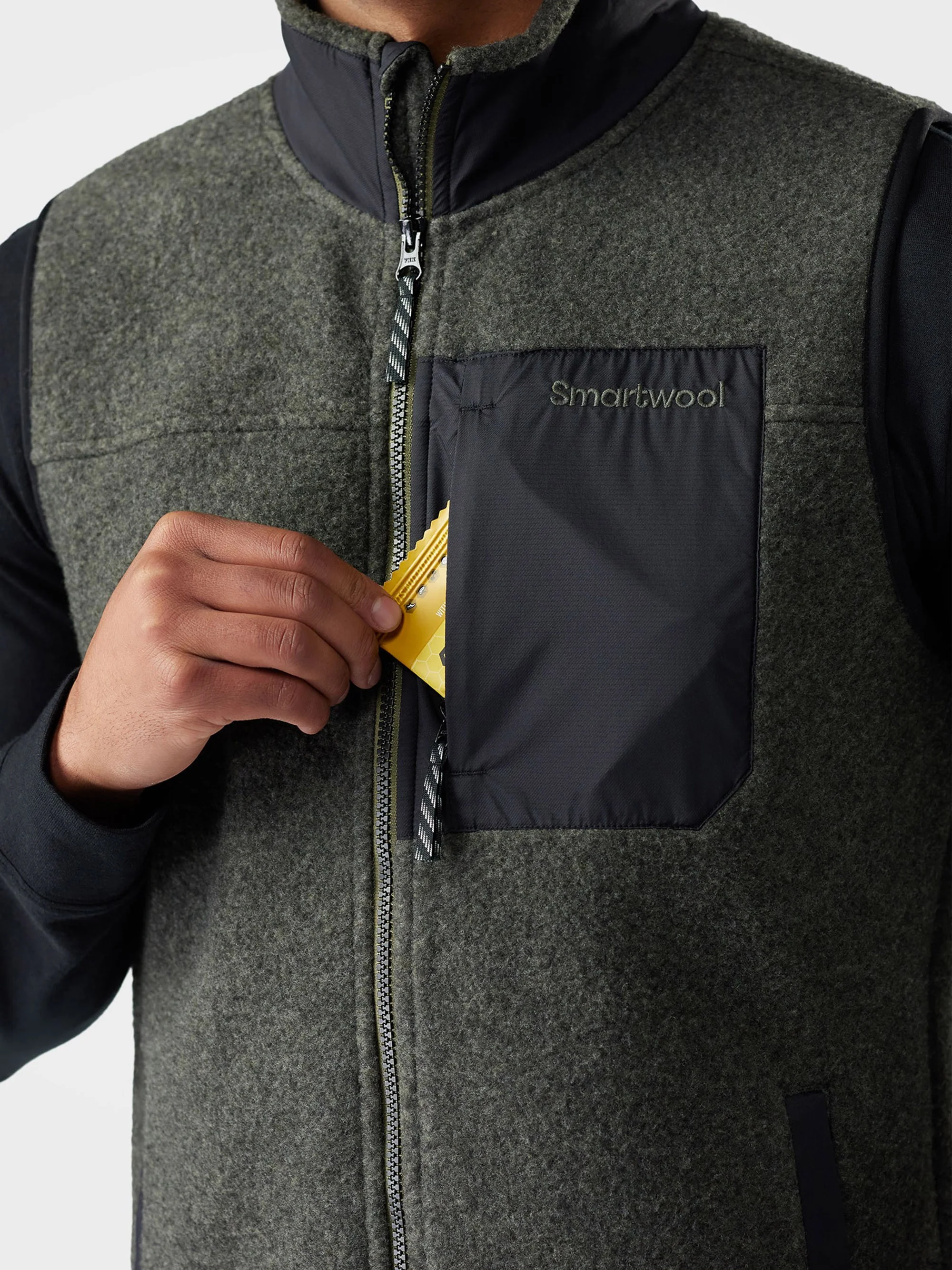 Smartwool Mens Second Cut Fleece Vest - Image 3