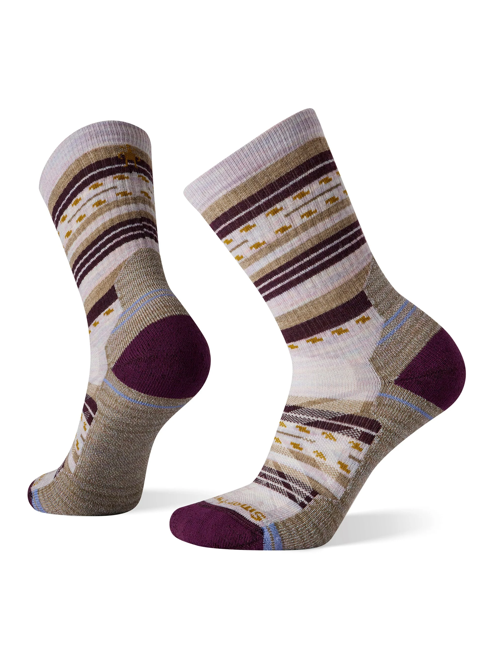 Smartwool Womens Hike Light Cushion Margarita Crew Socks - Image 2