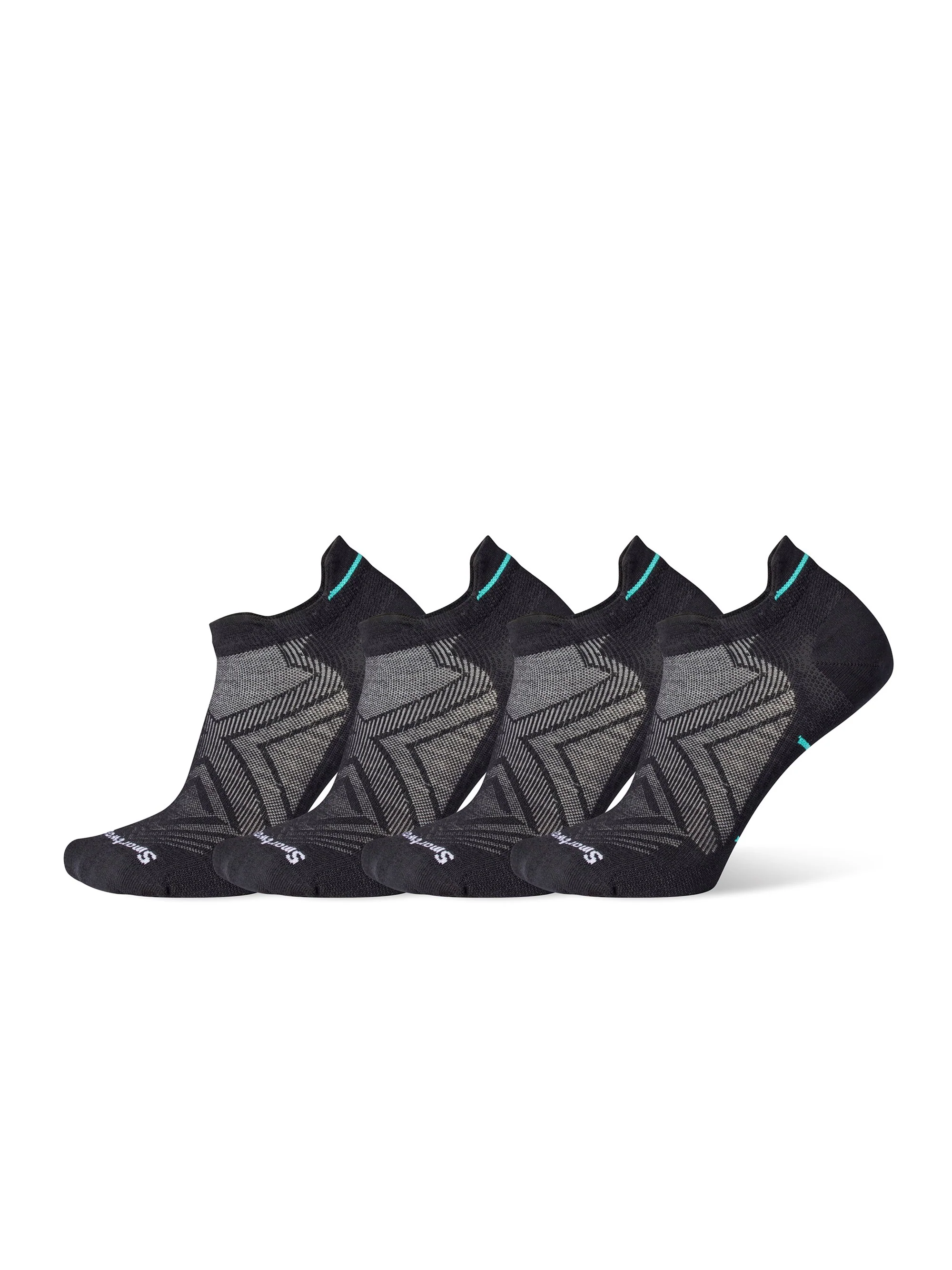 Smartwool Womens Run Zero Cushion Low Ankle Socks - Image 3