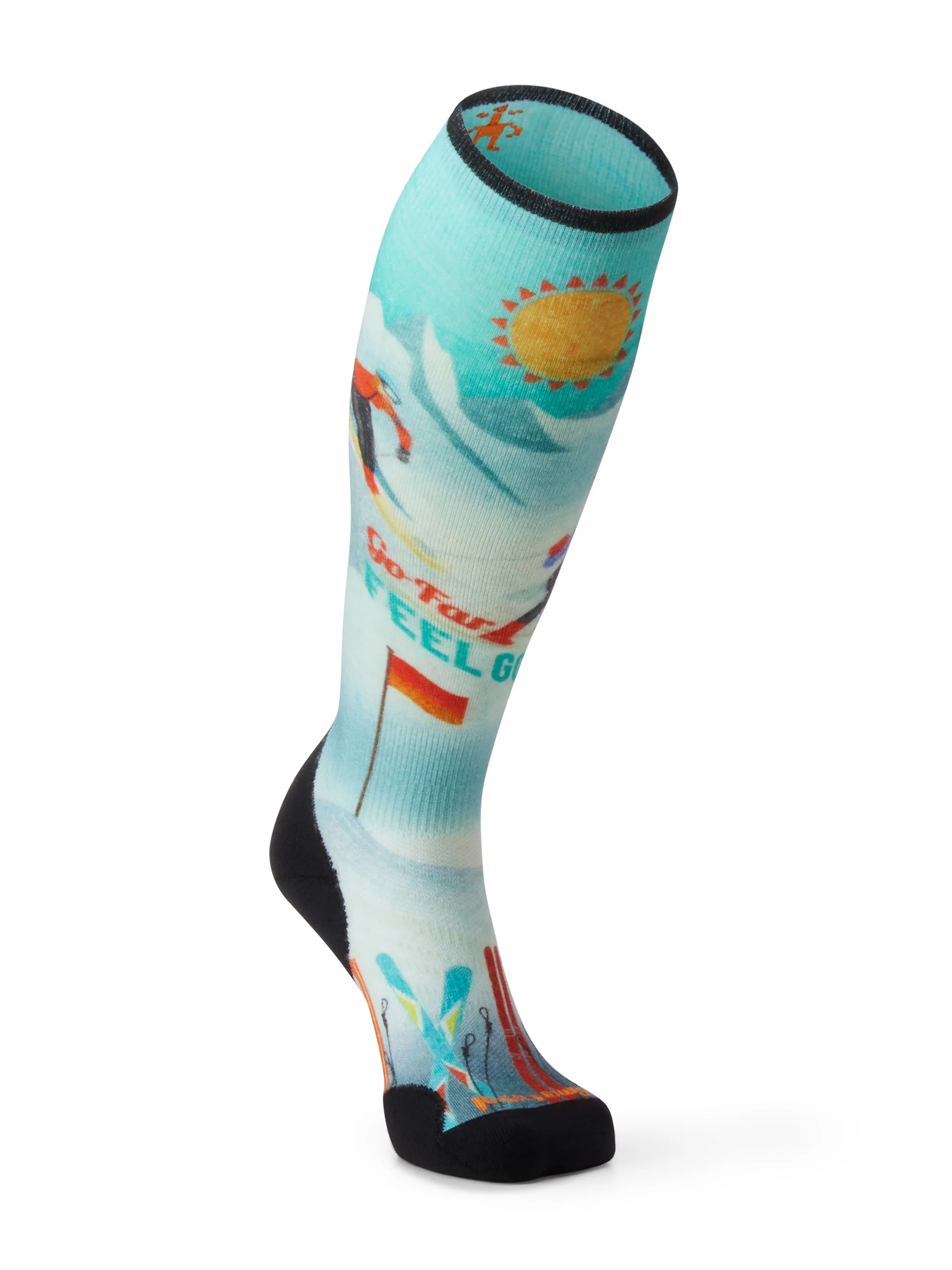 Smartwool Womens Ski Full Cushion Snowpocalypse OTC Socks - Image 2