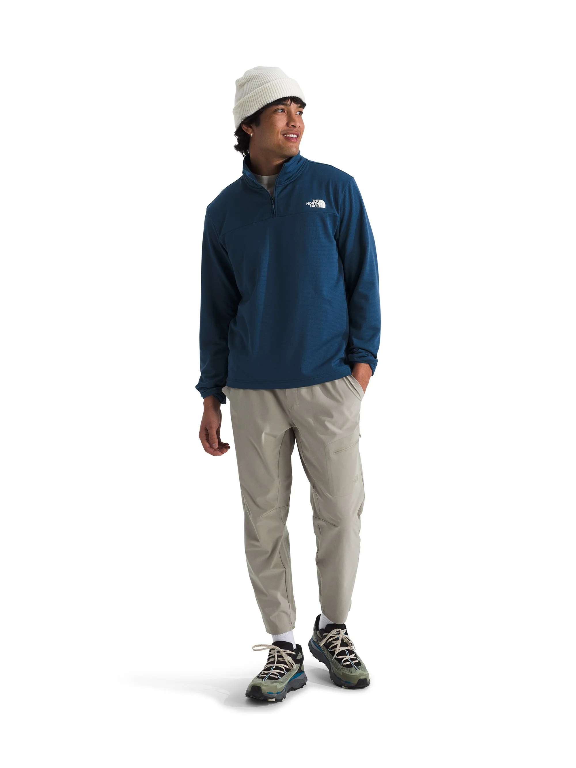 The North Face M Cedar Trail Grid Fleece 1/4 Zip - Image 13